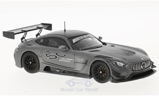 Coche miniatura Mercedes AMG GT 1/43 Minichamps 3 metalico gris 50 Jahre AMG Mercedes AMG GT 1/43 Minichamps 3 metalico gris 50 Jahre AMG coche miniatura
