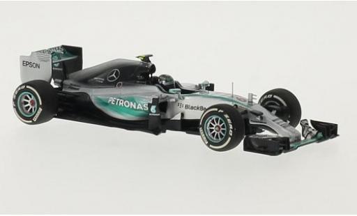 Coche miniatura Mercedes F1 1/43 Minichamps W06 Hybrid No.6 AMG Petronas Formula One Team Petronas Formel 1 -Saison 2015 N.Rosberg Mercedes F1 1/43 Minichamps W06 Hybrid No.6 AMG Petronas Formula One Team Petronas Formel 1 -Saison 2015 N.Rosberg coche miniatura