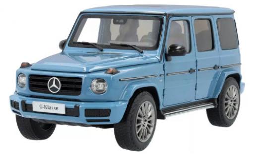 Coche miniatura Mercedes Classe G 1/18 Minichamps AMG Line (W463) azul 2018 Mercedes Classe G 1/18 Minichamps AMG Line (W463) azul 2018 coche miniatura