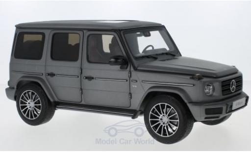 Mercedes Classe G 1/18 Minichamps (W463) matt-gris 2018 coche miniatura