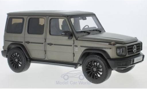 Mercedes Classe G 1/18 Minichamps (W463) gris 2019 40 Jahre coche miniatura