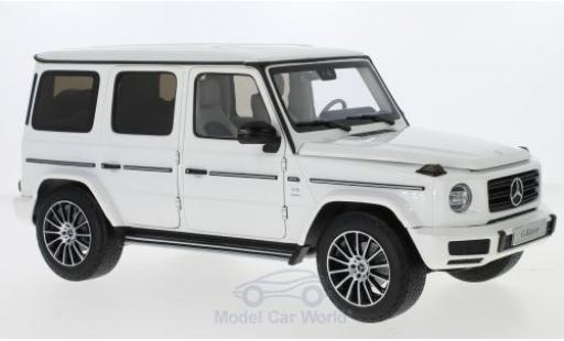 Coche miniatura Mercedes Classe G 1/18 Minichamps (W463) blanco 2019 40 Jahre Mercedes Classe G 1/18 Minichamps (W463) blanco 2019 40 Jahre coche miniatura