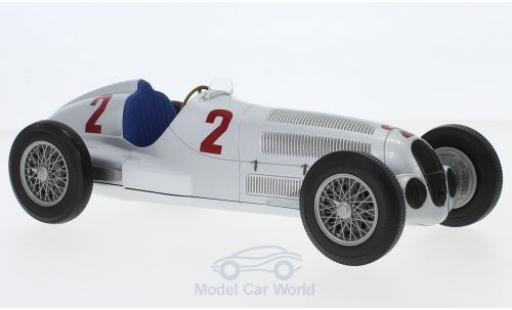 Mercedes W 125 1/18 Minichamps No.2 Formel 1 GP Tripolis 1937 H.Lang coche miniatura