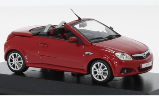 Coche miniatura Opel Tigra 1/43 Minichamps TwinTop 1.8 rojo/gris 2004 avec fonctionement Verdeckmechanismus Opel Tigra 1/43 Minichamps TwinTop 1.8 rojo/gris 2004 avec fonctionement Verdeckmechanismus coche miniatura