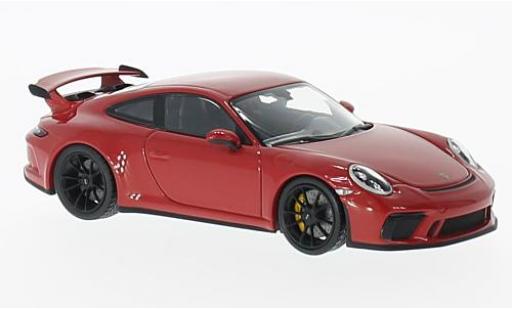 Coche miniatura Porsche 991 GT3 1/43 Minichamps 911 () GT3 rojo Porsche 991 GT3 1/43 Minichamps 911 () GT3 rojo coche miniatura
