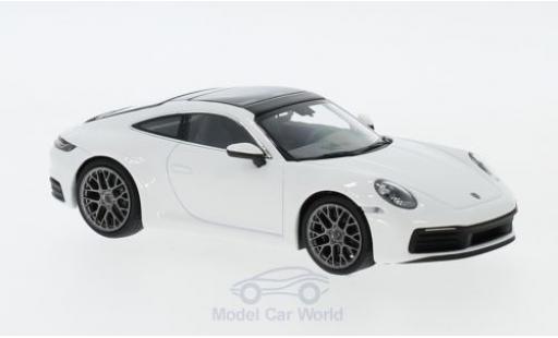 Coche miniatura Porsche 992 1/43 Minichamps 911 () Carrera 4 blanco 2019 Porsche 992 1/43 Minichamps 911 () Carrera 4 blanco 2019 coche miniatura