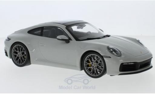 Porsche 992 4S 1/18 Minichamps 911 () Carrera 4S gris 2019 coche miniatura
