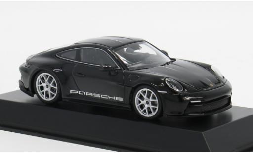 Coche miniatura Porsche 992 1/43 I Minichamps 911  S/T schwarz 1:43 Porsche 992 1/43 I Minichamps 911  S/T schwarz 1:43 coche miniatura