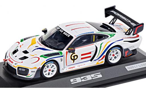 Coche miniatura Porsche 991 GT2 RS 1/43 Minichamps 935/19 blanco/Dekor Champion GP Ice Race Basis: 911 GT2 RS (.2) Porsche 991 GT2 RS 1/43 Minichamps 935/19 blanco/Dekor Champion GP Ice Race Basis: 911 GT2 RS (.2) coche miniatura