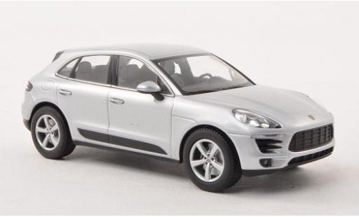 Coche miniatura Porsche Macan 1/43 Minichamps gris 2013 Porsche Macan 1/43 Minichamps gris 2013 coche miniatura