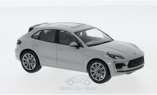 Coche miniatura Porsche Macan Turbo 1/43 Minichamps Turbo gris 2019 Porsche Macan Turbo 1/43 Minichamps Turbo gris 2019 coche miniatura
