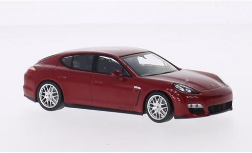 Coche miniatura Porsche Panamera GTS 1/43 Minichamps GTS rojo 2009 Porsche Panamera GTS 1/43 Minichamps GTS rojo 2009 coche miniatura
