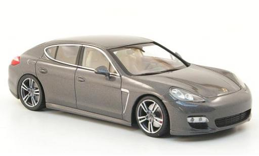 Coche miniatura Porsche Panamera Turbo S 1/43 Minichamps Turbo S metalico gris 2010 Porsche Panamera Turbo S 1/43 Minichamps Turbo S metalico gris 2010 coche miniatura