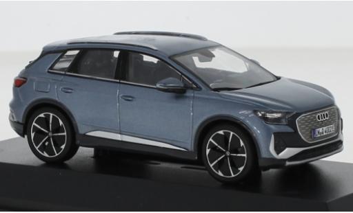 Audi Q4 1/43 Minimax e-tron metalico azul 2021 coche miniatura