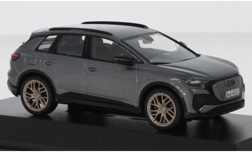 Audi Q4 1/43 Minimax e-tron metalico gris 2021 coche miniatura