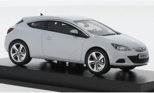 Opel Astra 1/43 Motorart J GTC metalico gris 2012 coche miniatura