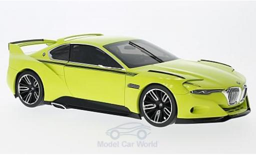 Bmw 3.0 1/18 Norev CSL Hommage amarillo Hommage Collection ohne Vitrine coche miniatura