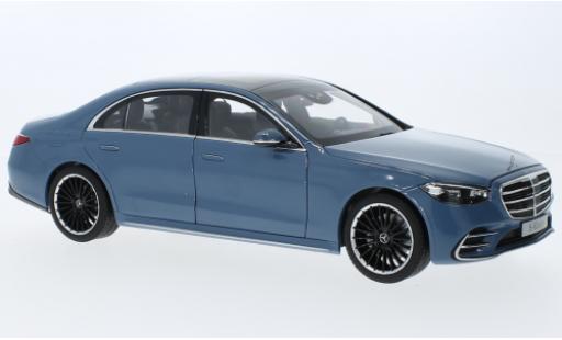 Coche miniatura Mercedes CLA 1/18 I Norev S-classe (V223) azul clair 2021 Mercedes CLA 1/18 I Norev S-classe (V223) azul clair 2021 coche miniatura