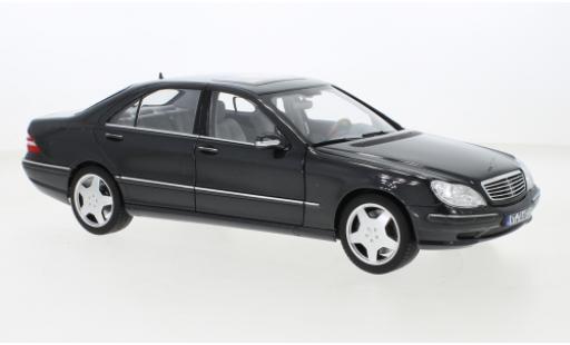 Coche miniatura Mercedes Classe S 1/18 Norev S55 AMG (V220) metallise gris 1999 Mercedes Classe S 1/18 Norev S55 AMG (V220) metallise gris 1999 coche miniatura