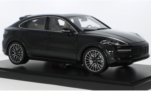 Coche miniatura Porsche Cayenne Turbo 1/18 I Norev Coupe negro 2019 Porsche Cayenne Turbo 1/18 I Norev Coupe negro 2019 coche miniatura