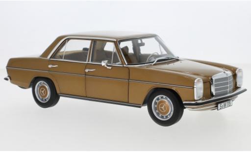 Coche miniatura Mercedes 200 1/18 Norev /8 (W115) metalico marron 1968 Mercedes 200 1/18 Norev /8 (W115) metalico marron 1968 coche miniatura