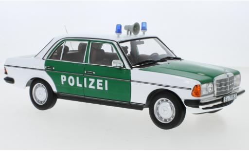 Coche miniatura Mercedes 200 1/18 Norev (W123) Polizei (D) Mercedes 200 1/18 Norev (W123) Polizei (D) coche miniatura