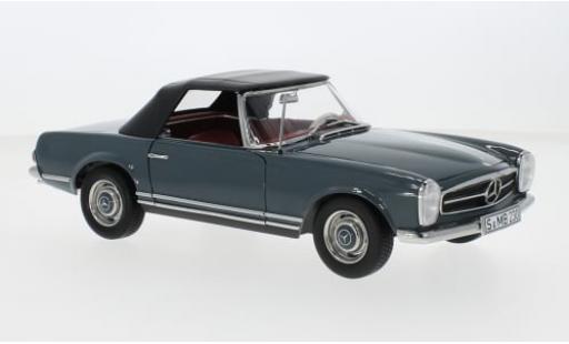 Mercedes 230 1/18 I Norev SL (W113) grau 1963 1:18 coche miniatura