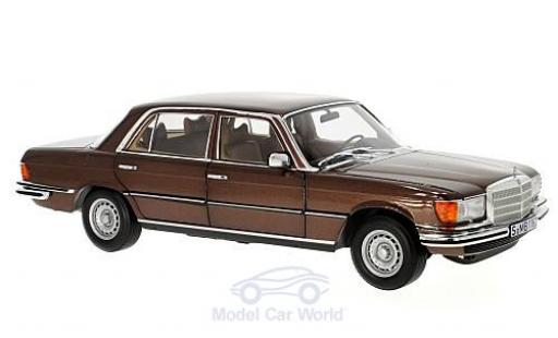 Coche miniatura Mercedes 450 SEL 1/18 Norev SEL 6.9 (W116) metalico marron 1976 Mercedes 450 SEL 1/18 Norev SEL 6.9 (W116) metalico marron 1976 coche miniatura