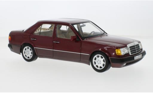 Mercedes 500 1/18 I Norev E (W124) metallise rojo 1991 1:18 coche miniatura