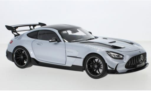 Mercedes AMG GT 1/18 Norev Black Series (C190) gris coche miniatura