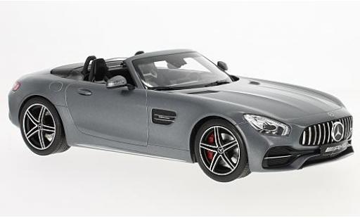 Mercedes AMG GT 1/18 Norev C Roadster gris 2017 coche miniatura