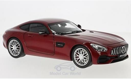 Coche miniatura Mercedes AMG GT 1/18 Norev (C190) metalico rojo Mercedes AMG GT 1/18 Norev (C190) metalico rojo coche miniatura
