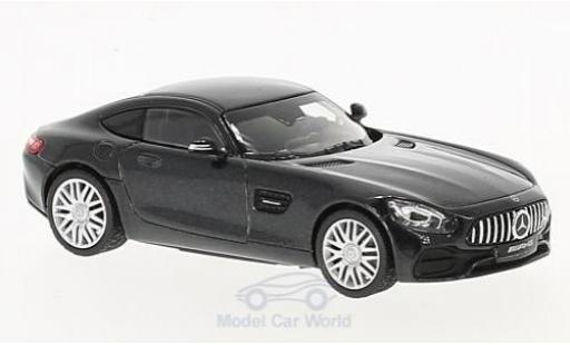 Coche miniatura Mercedes AMG GT 1/43 Norev Coupe metalico negro Mercedes AMG GT 1/43 Norev Coupe metalico negro coche miniatura