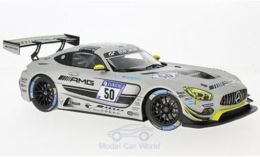 Coche miniatura Mercedes AMG GT 1/18 Norev 3 No.50 HTP Motorsport 24h Nürburgring 2017 D.Baumann/M.Buhk/E.Mortara/E.Sandström Mercedes AMG GT 1/18 Norev 3 No.50 HTP Motorsport 24h Nürburgring 2017 D.Baumann/M.Buhk/E.Mortara/E.Sandström coche miniatura