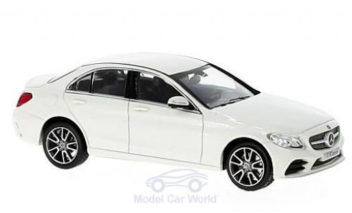Coche miniatura Mercedes Classe C 1/43 Norev Mopf (W205) metalico blanco Mercedes Classe C 1/43 Norev Mopf (W205) metalico blanco coche miniatura