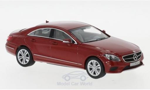 Coche miniatura Mercedes CLS 1/43 Norev (C218) metalico rojo 2014 Mercedes CLS 1/43 Norev (C218) metalico rojo 2014 coche miniatura