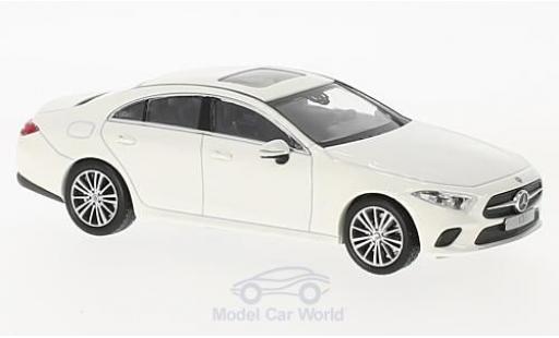 Coche miniatura Mercedes CLS 1/43 Norev Coupe (C257) blanco 2018 Mercedes CLS 1/43 Norev Coupe (C257) blanco 2018 coche miniatura