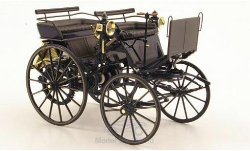 Mercedes Daimler 1/18 Norev Motorkutsche azul ohne Vitrine coche miniatura
