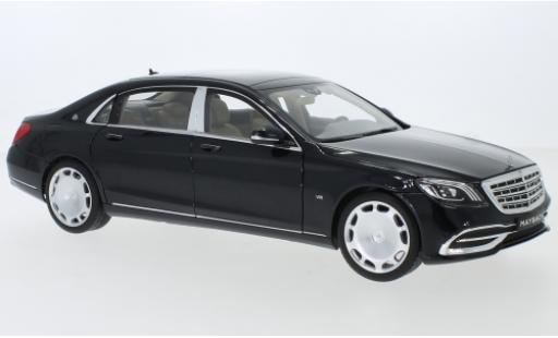 Coche miniatura Mercedes Classe S 1/18 Norev Maybach S 650 (X222) metalico negro Mercedes Classe S 1/18 Norev Maybach S 650 (X222) metalico negro coche miniatura