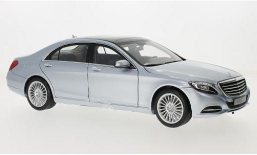Coche miniatura Mercedes Classe S 1/18 Norev (V222) gris 2016 Mercedes Classe S 1/18 Norev (V222) gris 2016 coche miniatura