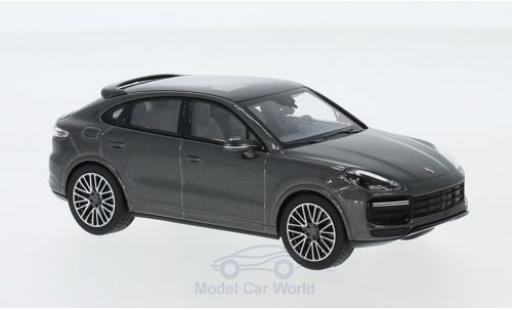 Coche miniatura Porsche Cayenne S 1/43 Norev S Coupe metalico gris 2019 Porsche Cayenne S 1/43 Norev S Coupe metalico gris 2019 coche miniatura