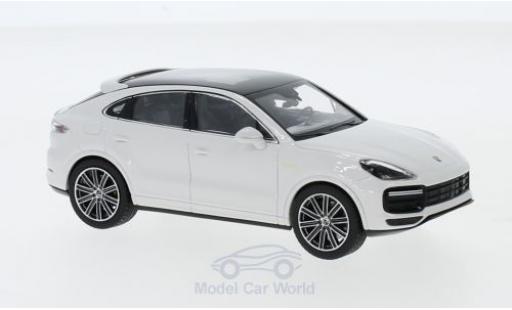 Coche miniatura Porsche Cayenne Turbo S 1/43 Norev Turbo S e-hybrid Coupe blanco 2019 Porsche Cayenne Turbo S 1/43 Norev Turbo S e-hybrid Coupe blanco 2019 coche miniatura