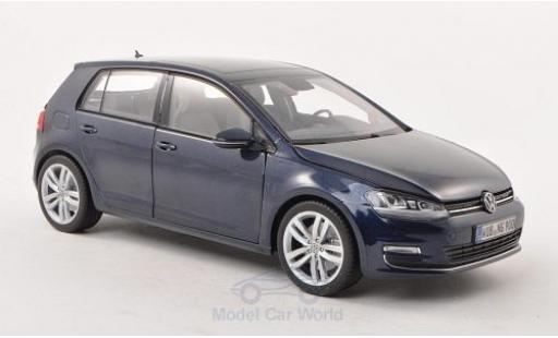 Coche miniatura Volkswagen Golf VII 1/18 Norev VII metalico azul 5-Türer Volkswagen Golf VII 1/18 Norev VII metalico azul 5-Türer coche miniatura