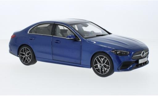 Coche miniatura Mercedes CLA 1/18 I NZG C-classe (W206) metallise azul 2021 Mercedes CLA 1/18 I NZG C-classe (W206) metallise azul 2021 coche miniatura