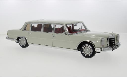 Mercedes 600 1/18 I NZG Pullman (W100) grau 1963 1:18 coche miniatura