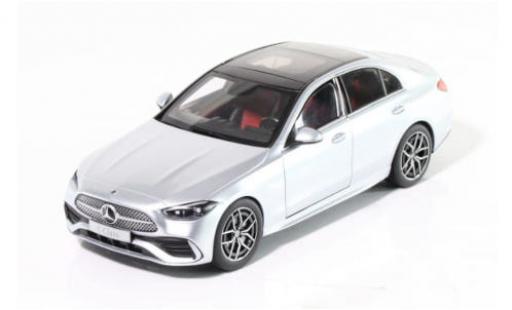 Coche miniatura Mercedes Classe C 1/18 NZG (W206) gris 2021 Mercedes Classe C 1/18 NZG (W206) gris 2021 coche miniatura