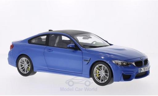 Coche miniatura Bmw M4 1/18 Paragon Coupe metalico azul/carbon 2014 Bmw M4 1/18 Paragon Coupe metalico azul/carbon 2014 coche miniatura