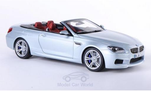 Coche miniatura Bmw M6 F12 1/18 Paragon Cabriolet (F12) gris 2012 Bmw M6 F12 1/18 Paragon Cabriolet (F12) gris 2012 coche miniatura