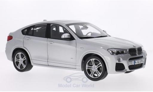 Bmw X4 1/18 Paragon gris 2015 coche miniatura