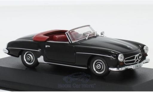 Coche miniatura Mercedes 190 1/43 Pct SL (W121) negro 1955 Mercedes 190 1/43 Pct SL (W121) negro 1955 coche miniatura